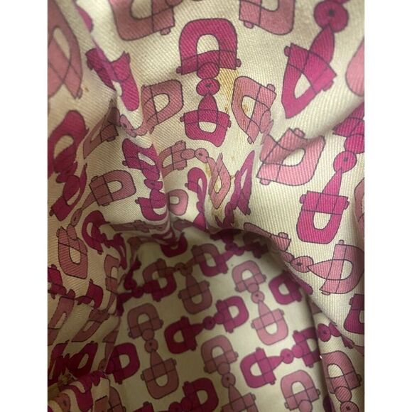 Gucci Canvas Top Handle large Tote PINK authentic - Picture 3 of 11